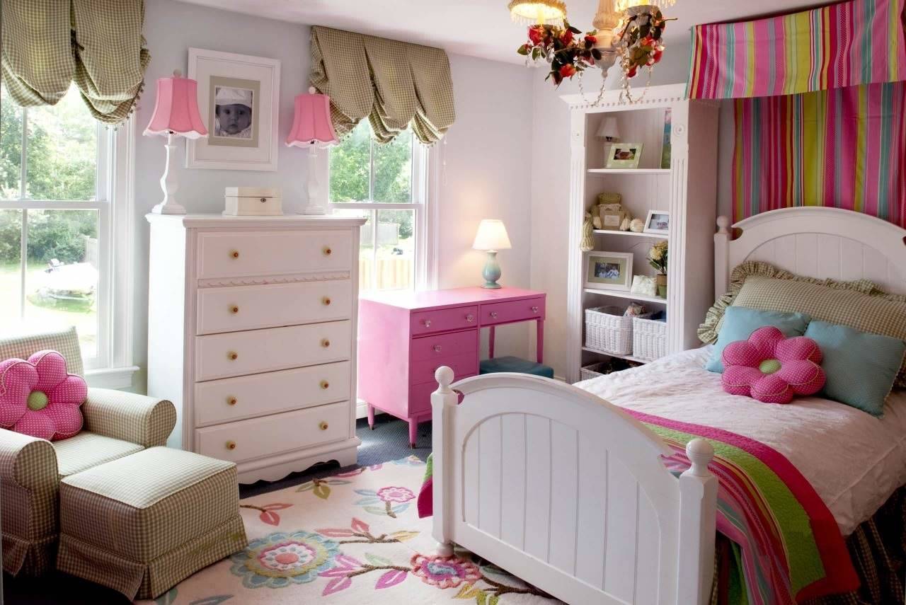 Детская Семицветик  в современном стиле прованс для комнаты девочки 